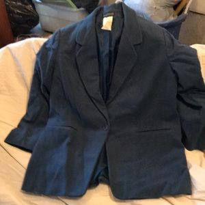 Wool and cashmere blazer